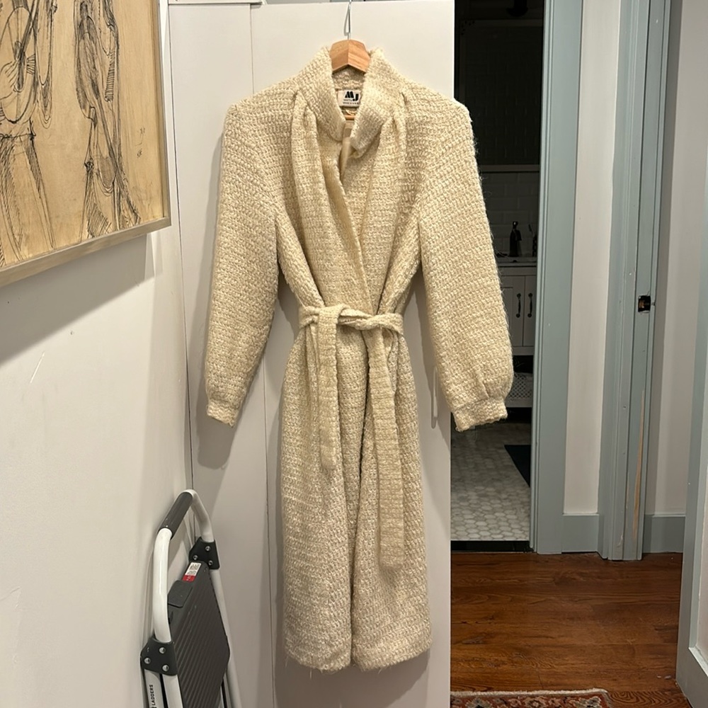 Vintage wrap coat